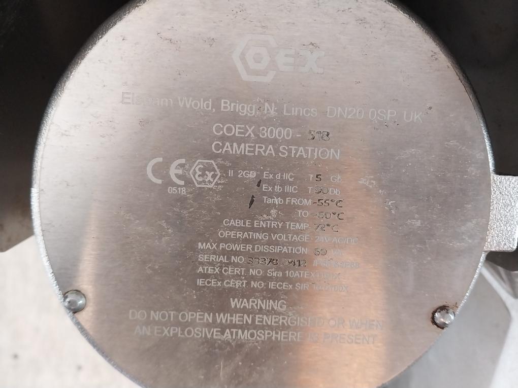 Coex 3000 - S18 Camera Station 24Vac/Dc 69 Va Ip66 And Ip68