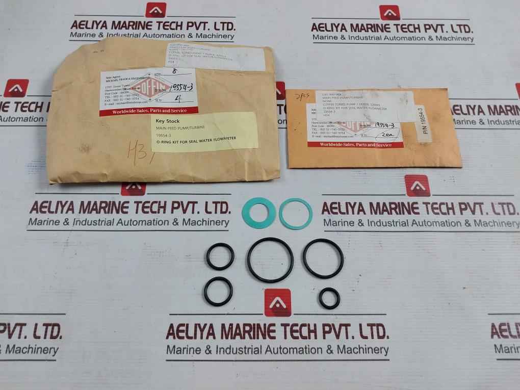 Coffin 19554-3 O-ring Kit For Seal Water Flowmeter 13D-000-08A