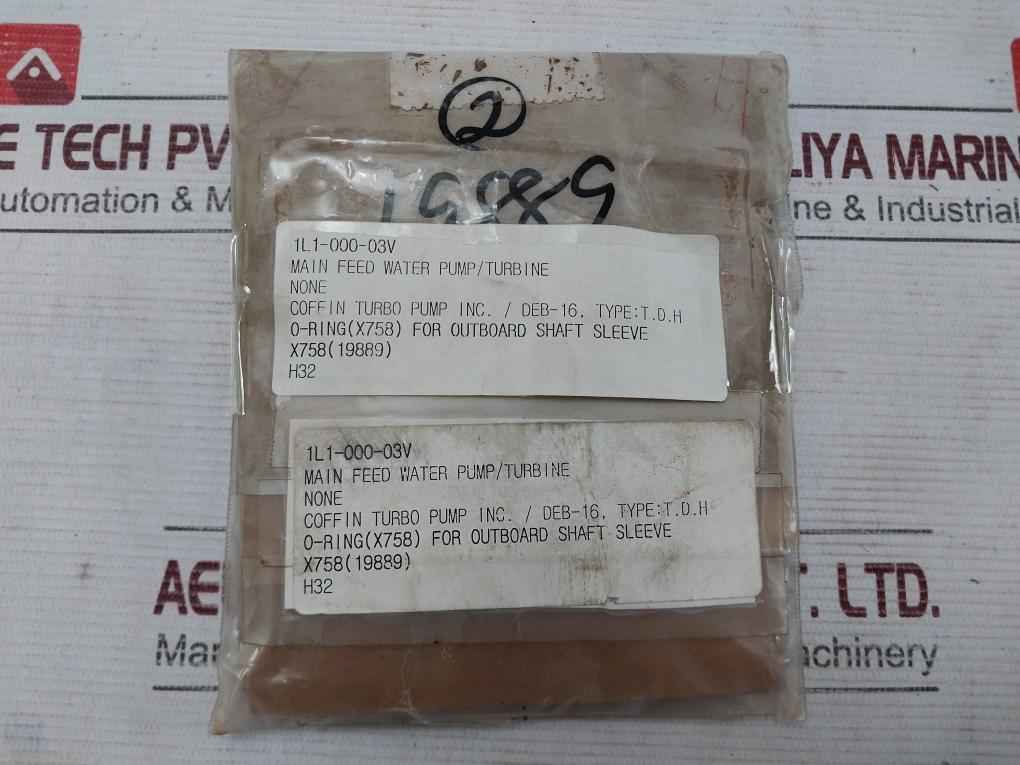 Coffin Turbo Pump 19889 O-ring For Outboard Shaft Sleeve 434000-0097