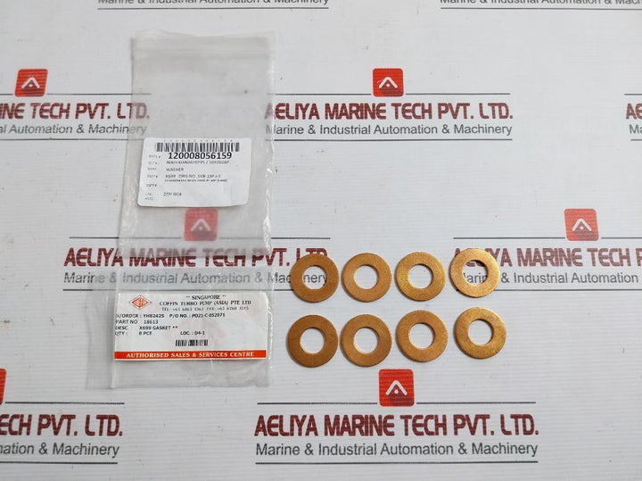 Lot Of 4X Flat Washer Coffin Turbo Pump X699