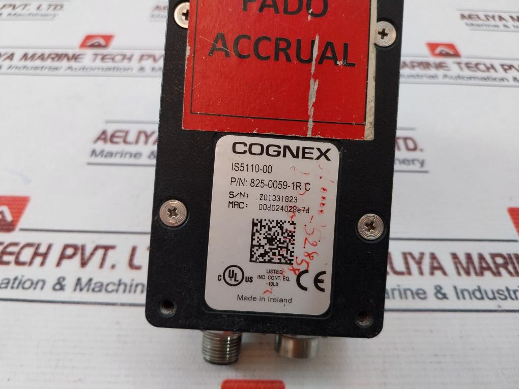 Cognex Is5110-00 In-sight Vision Camera 800-5870-1r B/825-0059-1r C