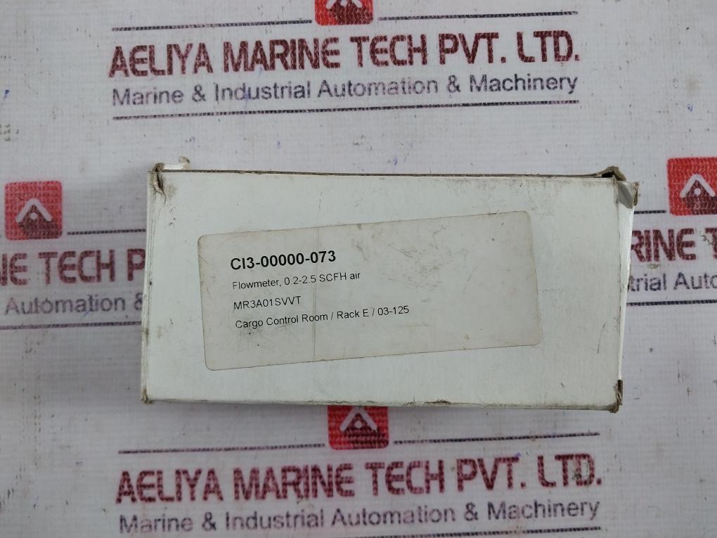 Cole-parmer Mr3A01Svvt-cp Flowmeter 100 Psig/690 Kpa 150°F/65°C Max