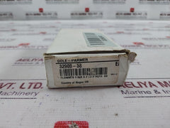 Cole-parmer Mr3A01Svvt-cp Flowmeter 100 Psig/690 Kpa 150°F/65°C Max