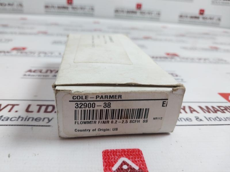 Cole-parmer Mr3a01svvt-cp Flowmeter 100 Psig/ 690 Kpa Max