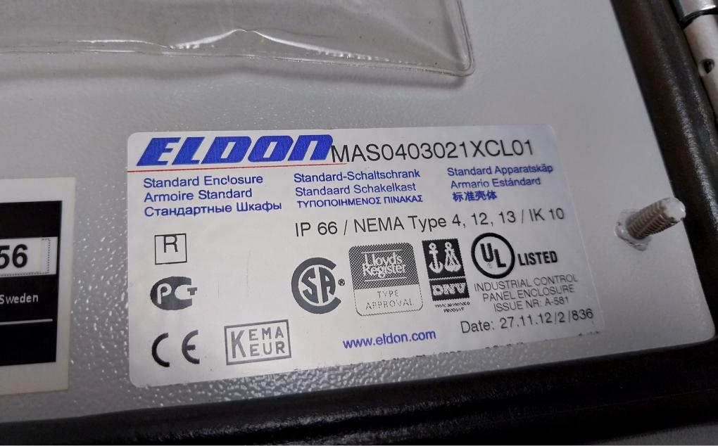 Colorlight Eb3gs Electronic Box 115-230vac 50/60hz Ip 22 Rev 2.0 10000/3