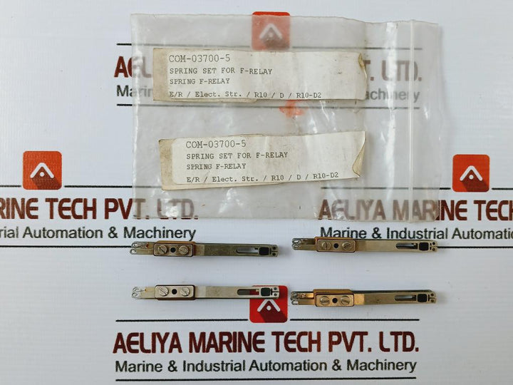 Com-03700-5 Spring Set For F-relay Feeder Protection