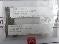 Com-03700-6 Spring Set For J-relay