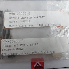 Com-03700-6 Spring Set For J-relay