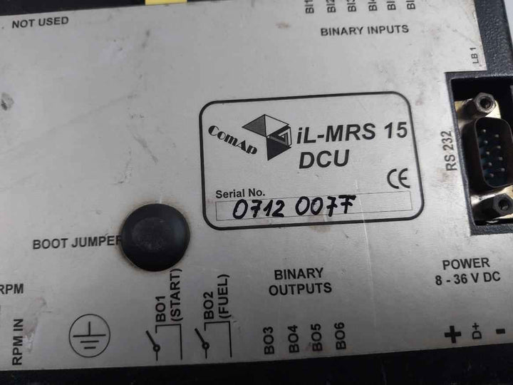 Comap Mrs 15 Manual Remote Start Gen-set Controller 8-36V Dc (Not Working)