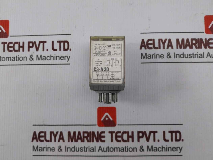 Comat C3-a 30 Changeover Industrial Pluggable Relay