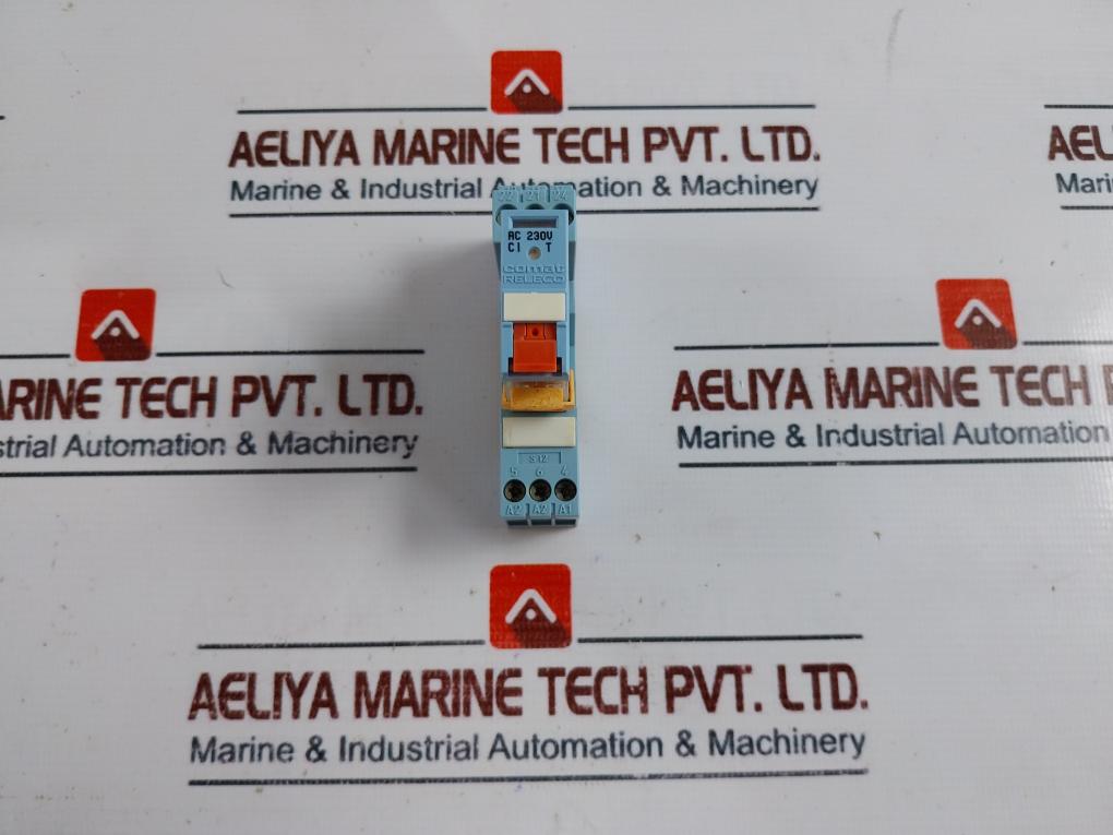 Comatreleco C12-a21X Control Relay With Socket Ac 230V