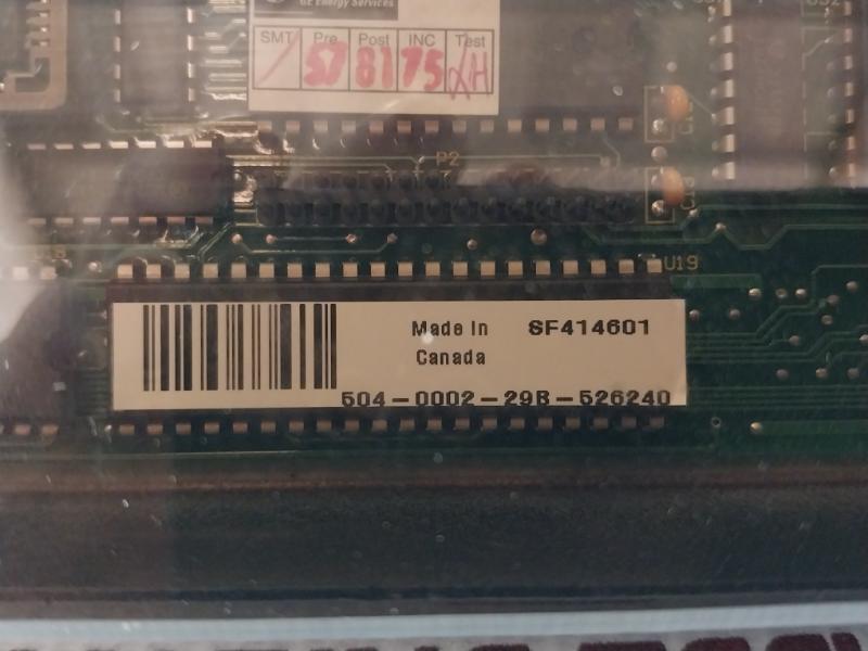 Combination Input/Output Module General Electric Wesdac D20 C