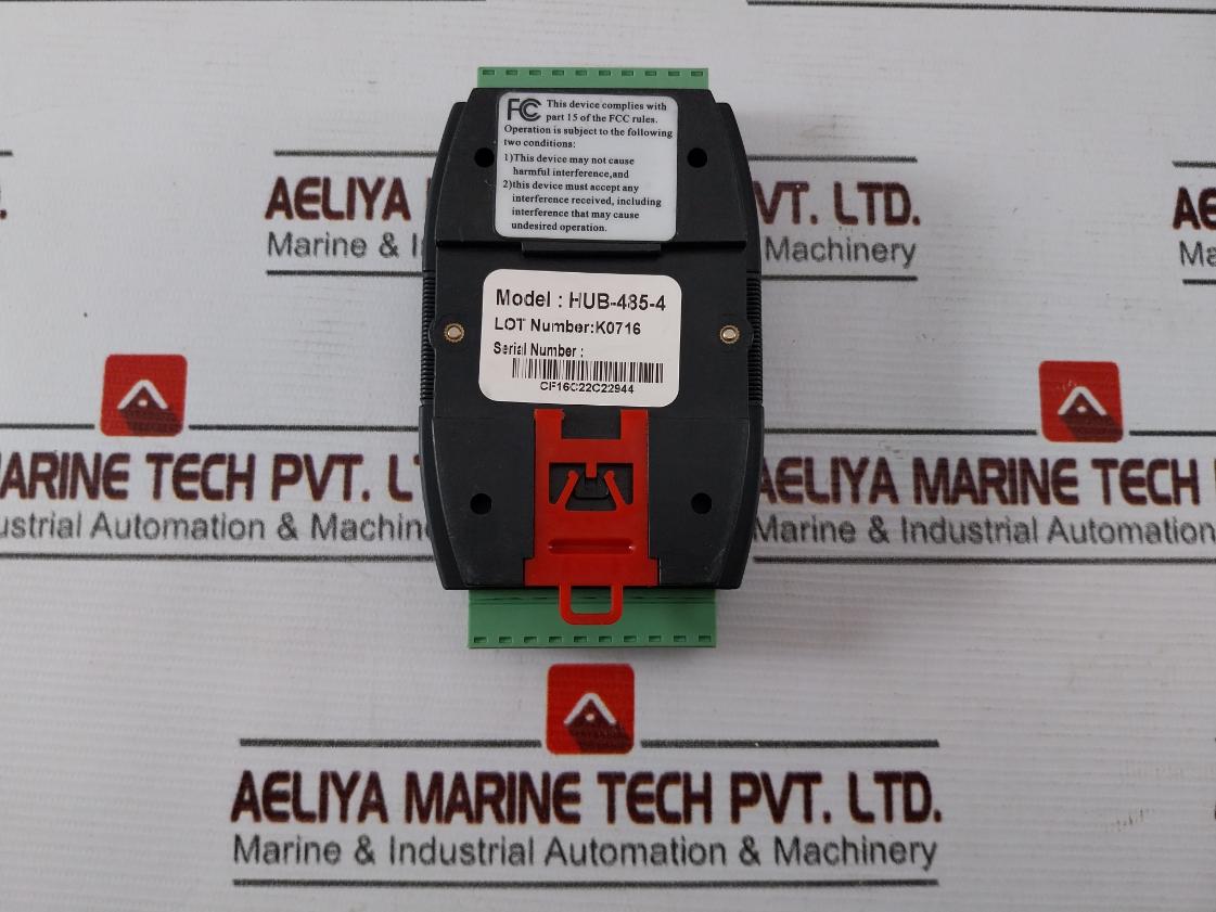 Commfront Hub-485-4 Industrial Opto-isolated Converter Rs-232/485 4Xrs-485