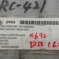 Common Alarm Unit Pcb Card Erc-421 Terasaki