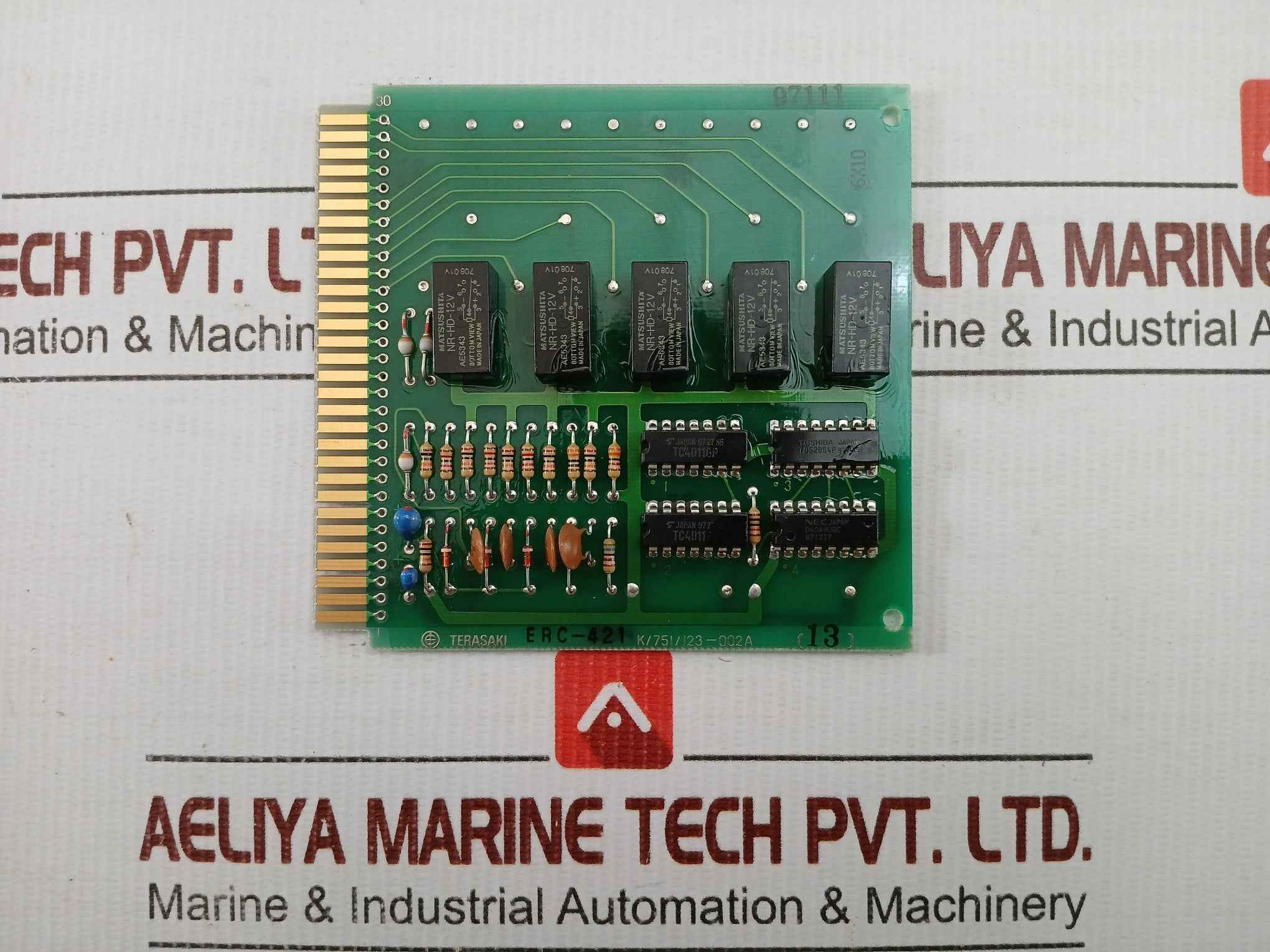 Common Alarm Unit Pcb Card Erc-421 Terasaki