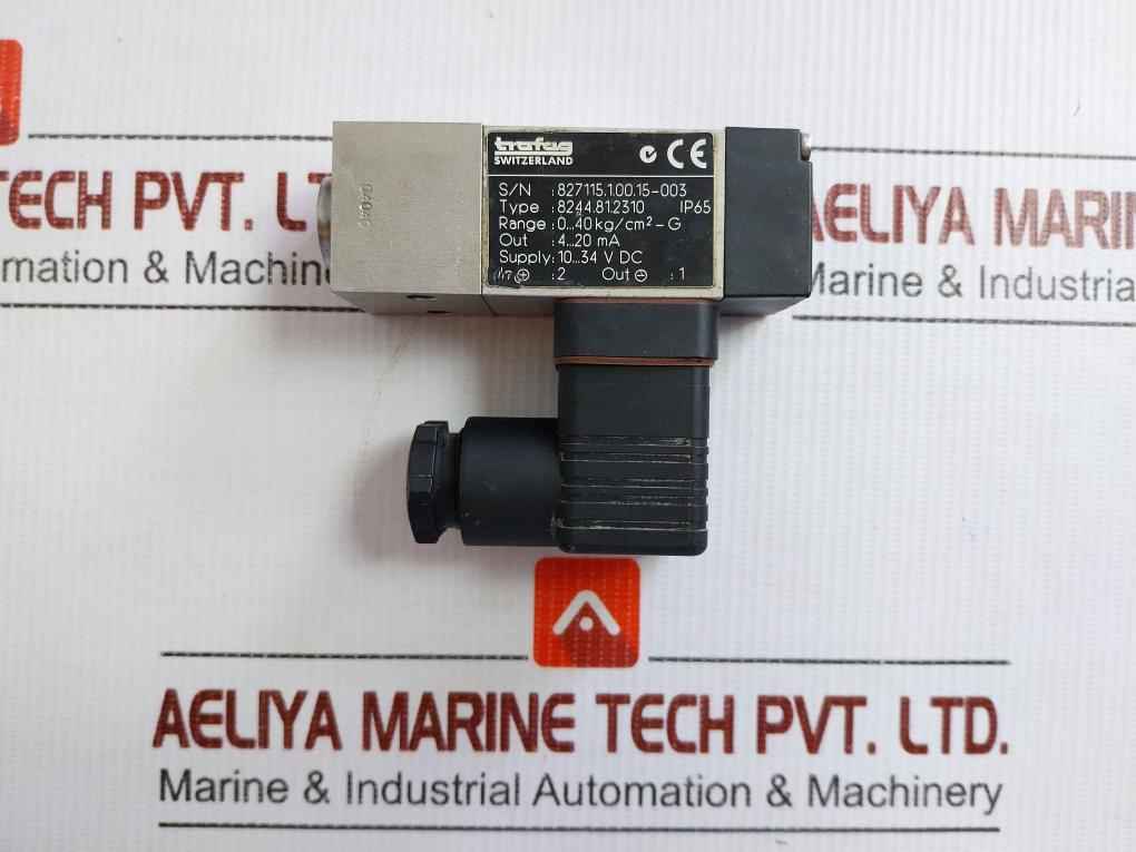 Compact Block Pressure Transmitter 0-40Kg/Cm2-g Trafag 8244.81.2310