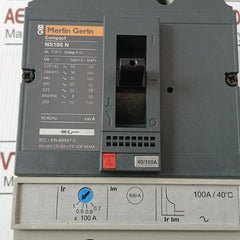 Compact Circuit Breaker Ns100-160-250 N/H/Na Merlin Gerin 50/60 Hz