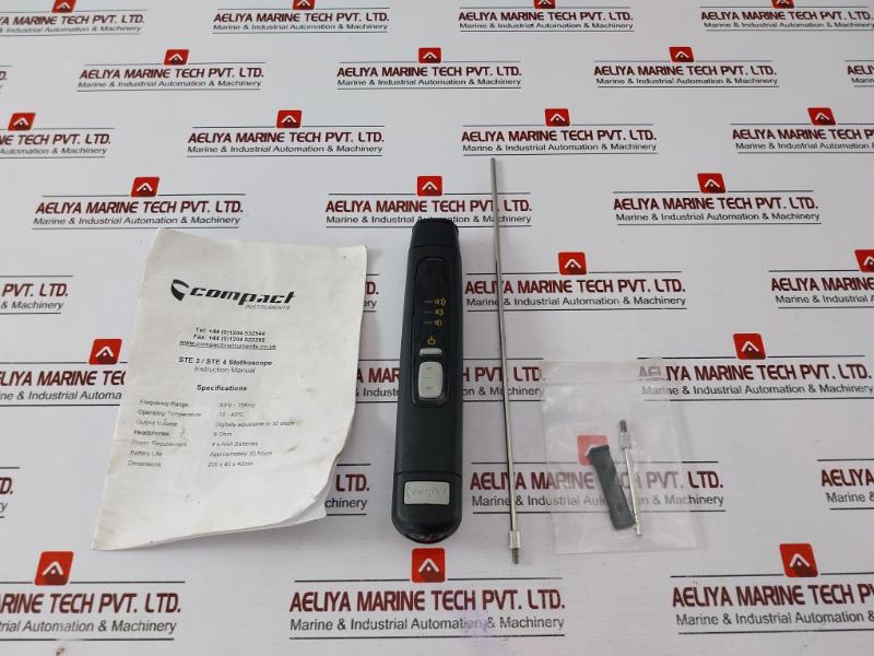 Compact Instruments Ste Electronic Stethoscope 30hz-15khz Digitally Adjustable