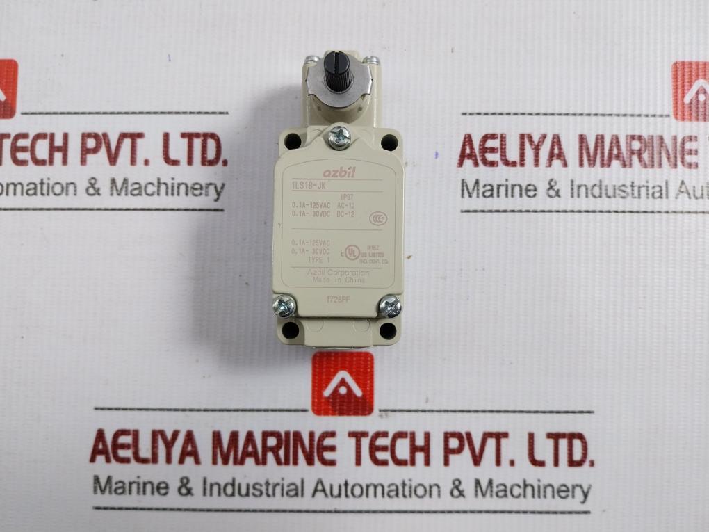 Compact Limit Switch 125 Vac Part No 0.1A 1Ls19-jk Azbil
