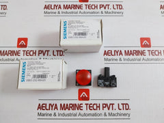 Compact Unit Round Indicator Light 230V Ac Siemens 3Sb3 252-6Ba20