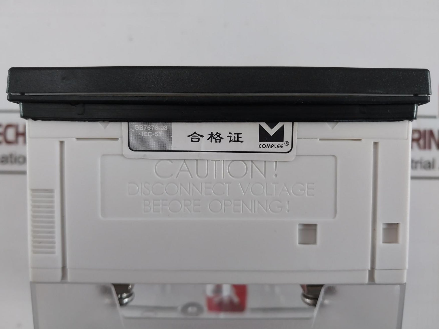 Complee Kly-c96-g-yg Rpm Meter Ac/Dc 24V Gb7676-98 Cat III/600V