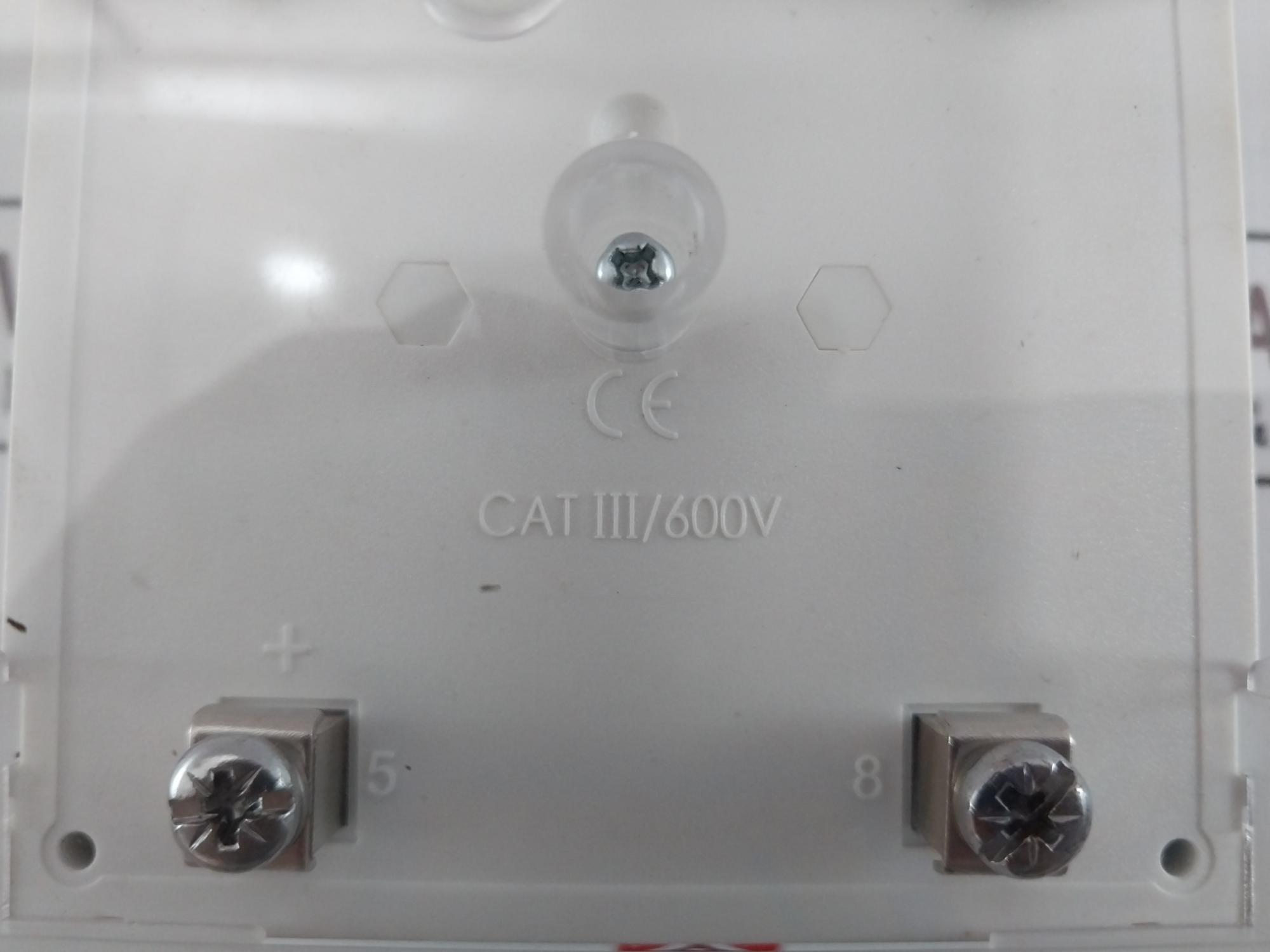 Complee Kly-c96-g-yg Rpm Meter Ac/Dc 24V Gb7676-98 Cat III/600V