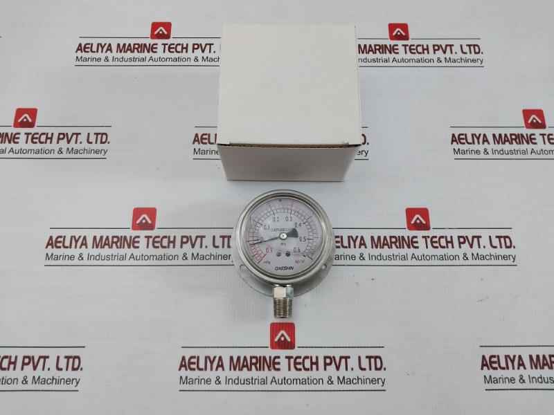 Compound Gauge Brand Daeshin Instrument -0.1 To 0.6 Mpa