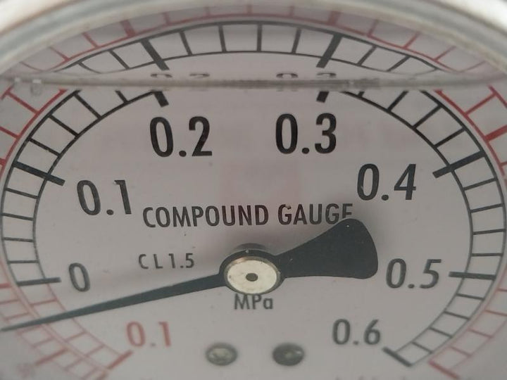Compound Gauge Brand Daeshin Instrument -0.1 To 0.6 Mpa