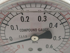 Compound Gauge Brand Daeshin Instrument -0.1 To 0.6 Mpa