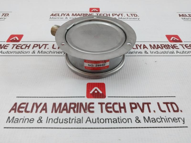 Compound Gauge Brand Daeshin Instrument -0.1 To 0.6 Mpa