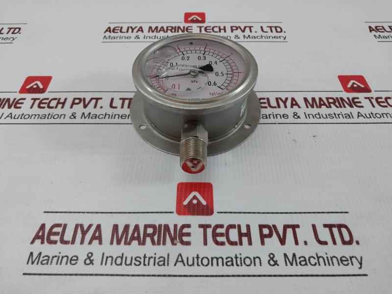 Compound Gauge Brand Daeshin Instrument -0.1 To 0.6 Mpa