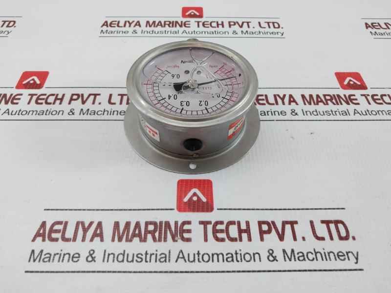 Compound Gauge Brand Daeshin Instrument -0.1 To 0.6 Mpa