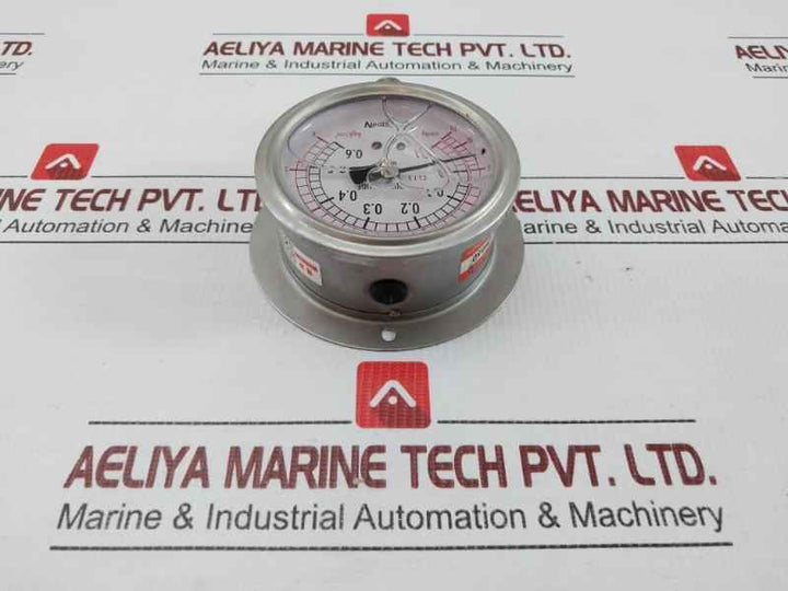 Compound Gauge Brand Daeshin Instrument -0.1 To 0.6 Mpa