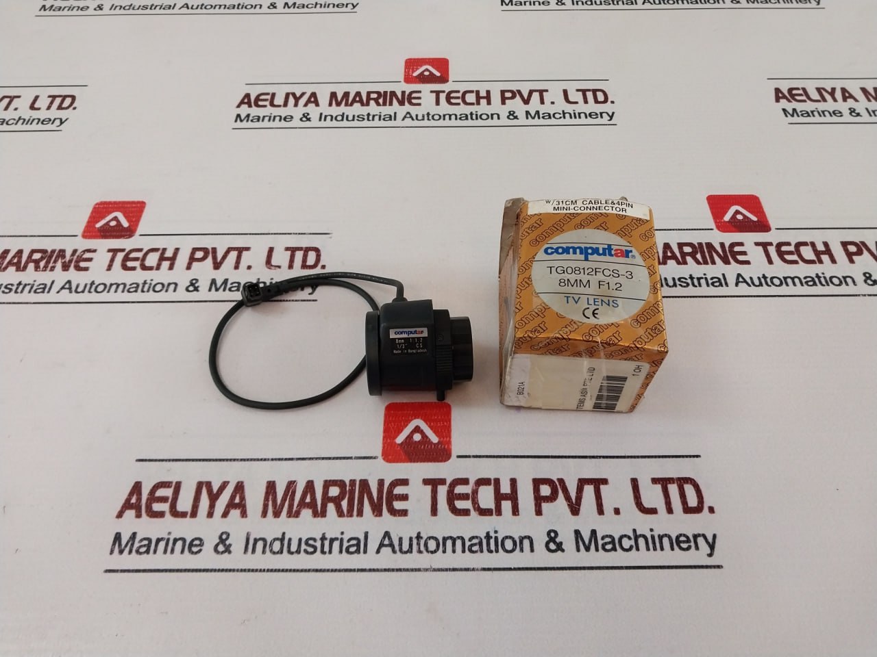 Computar Tg0812Fcs-3 Cctv Lens 8Mm