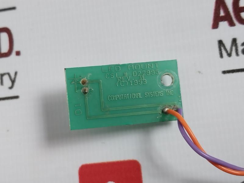 Computational Systems Csi - D22995 Led Mount With Wire