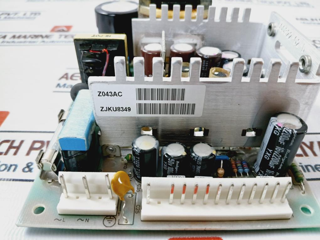 Computer Products 510160 Rev: J Power Supply Board Nfs80-7606J