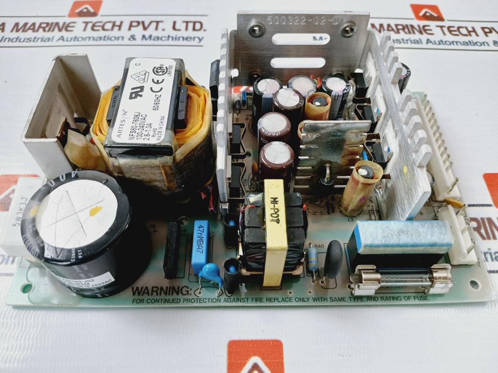 Computer Products 510160 Rev: J Power Supply Board Nfs80-7606J