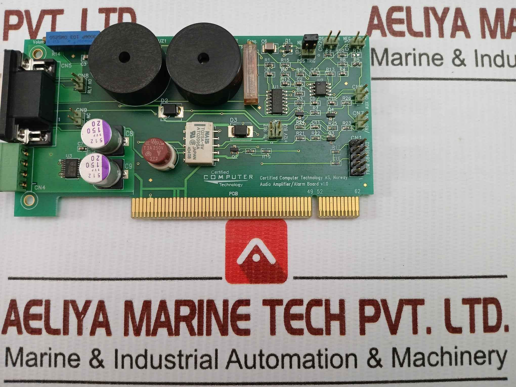 Computer Technology Audio Amplifier/Alarm Board