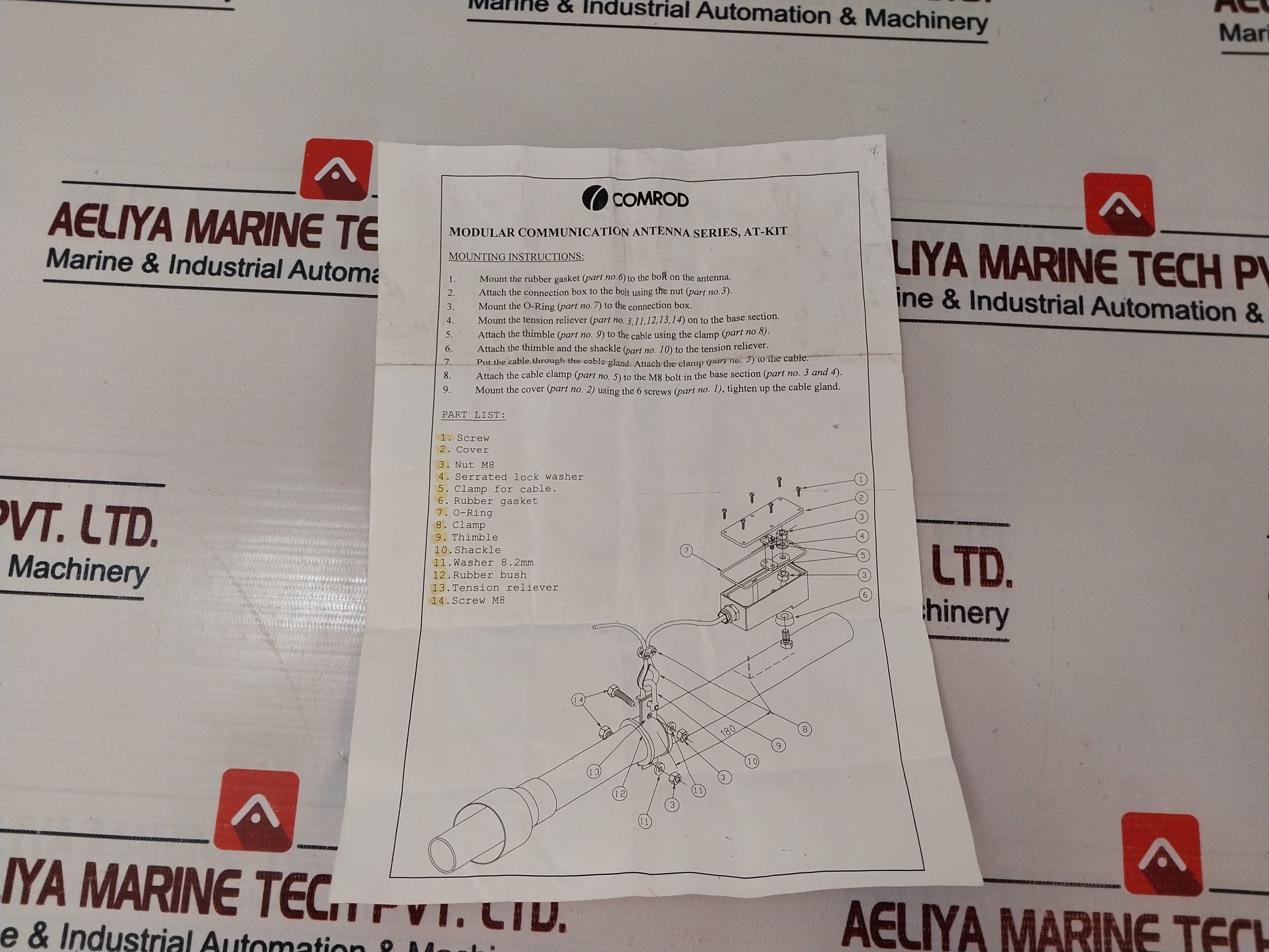 Comrod Modular Communication Antenna Series At-kit