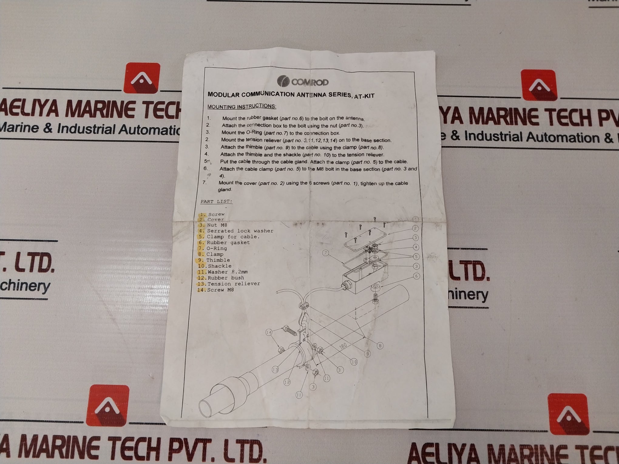 Comrod Modular Communication Antenna Series At-kit