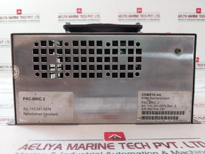 Comsys Pac-bric 2 Industrial Computer 20.00 Gb 110.241.0274 Rev.3