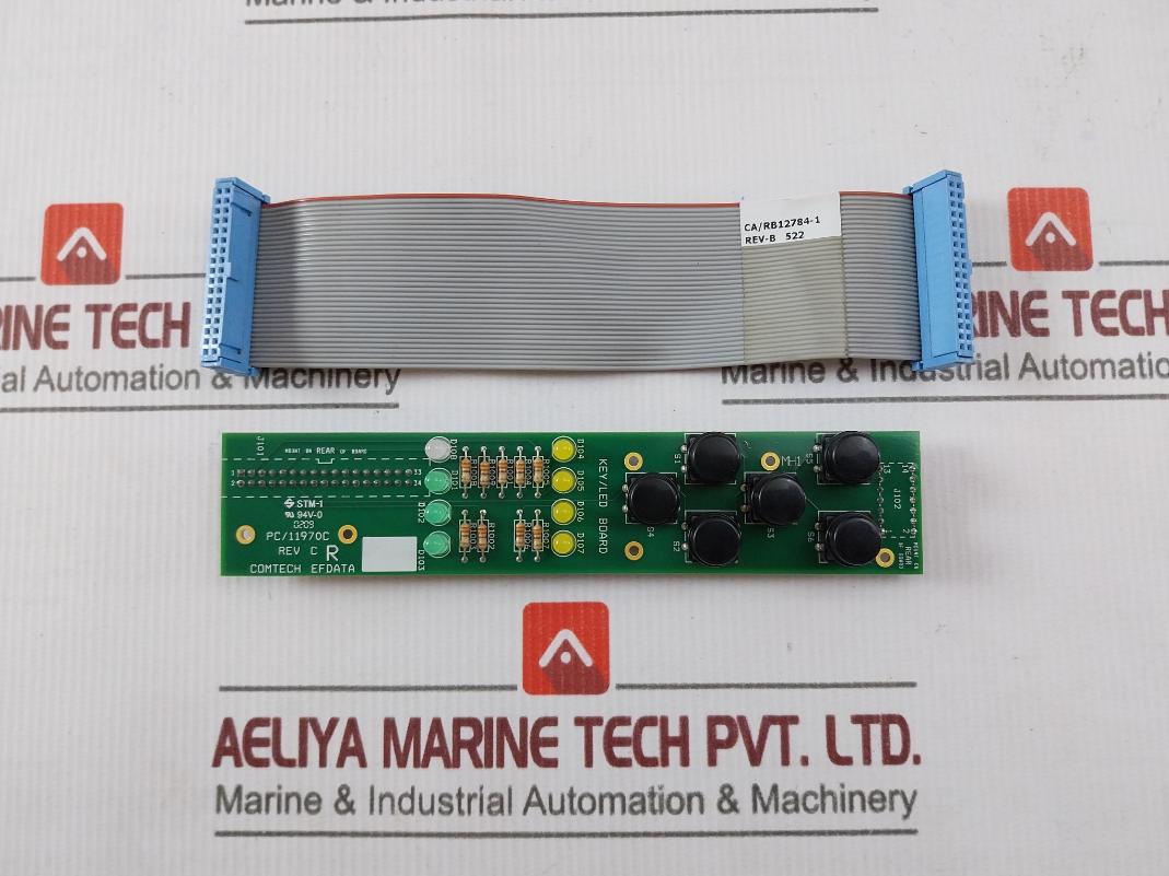 Comtech Pc/11970C Key/Led Board With Ribbon Cable