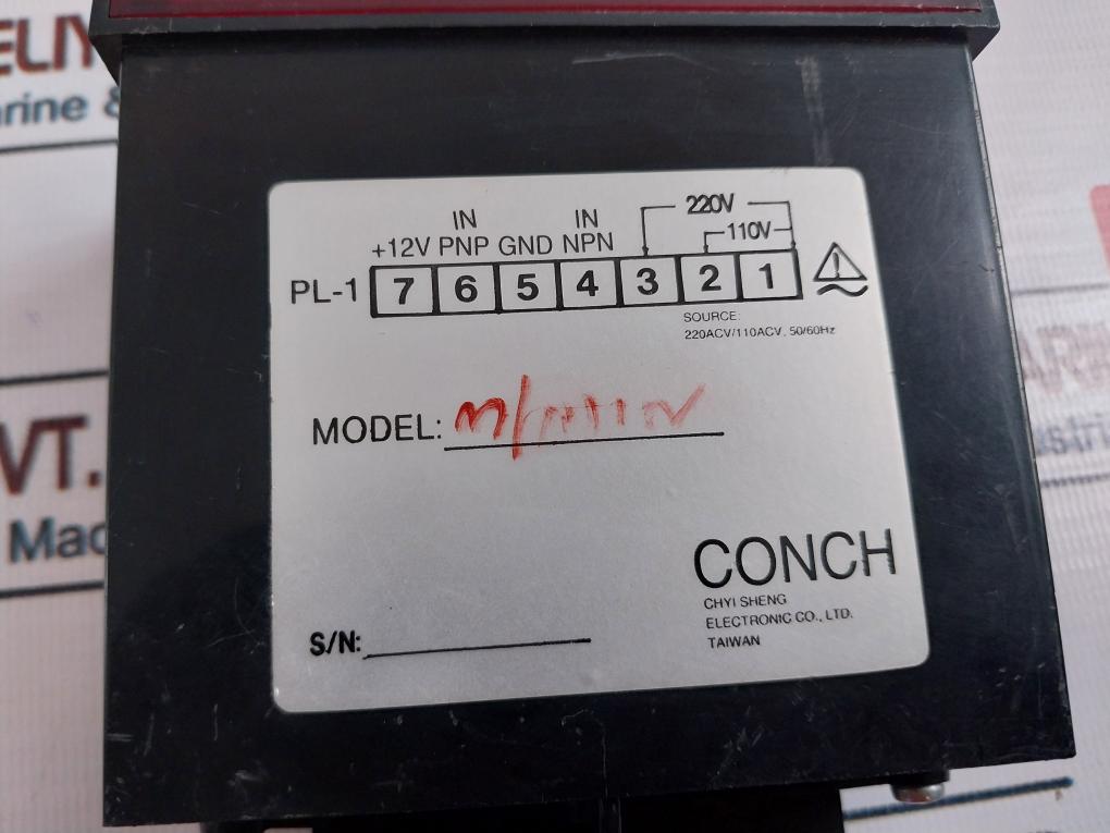 Conch M/Min Digital Meter 50/60Hz