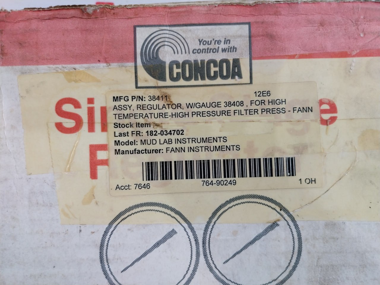 Concoa 8051143-01-1 High Temperature-high Pressure Filter Press
