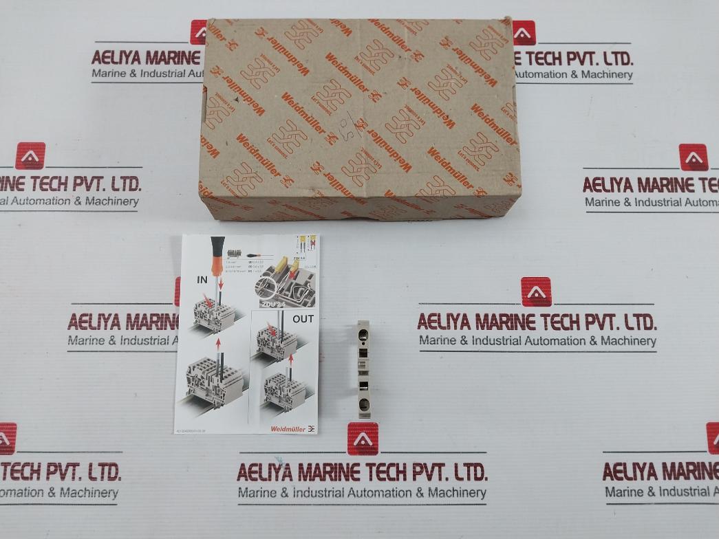 Terminal Block Weidmuller Zdu 6 (1 Box = 50 Pcs)