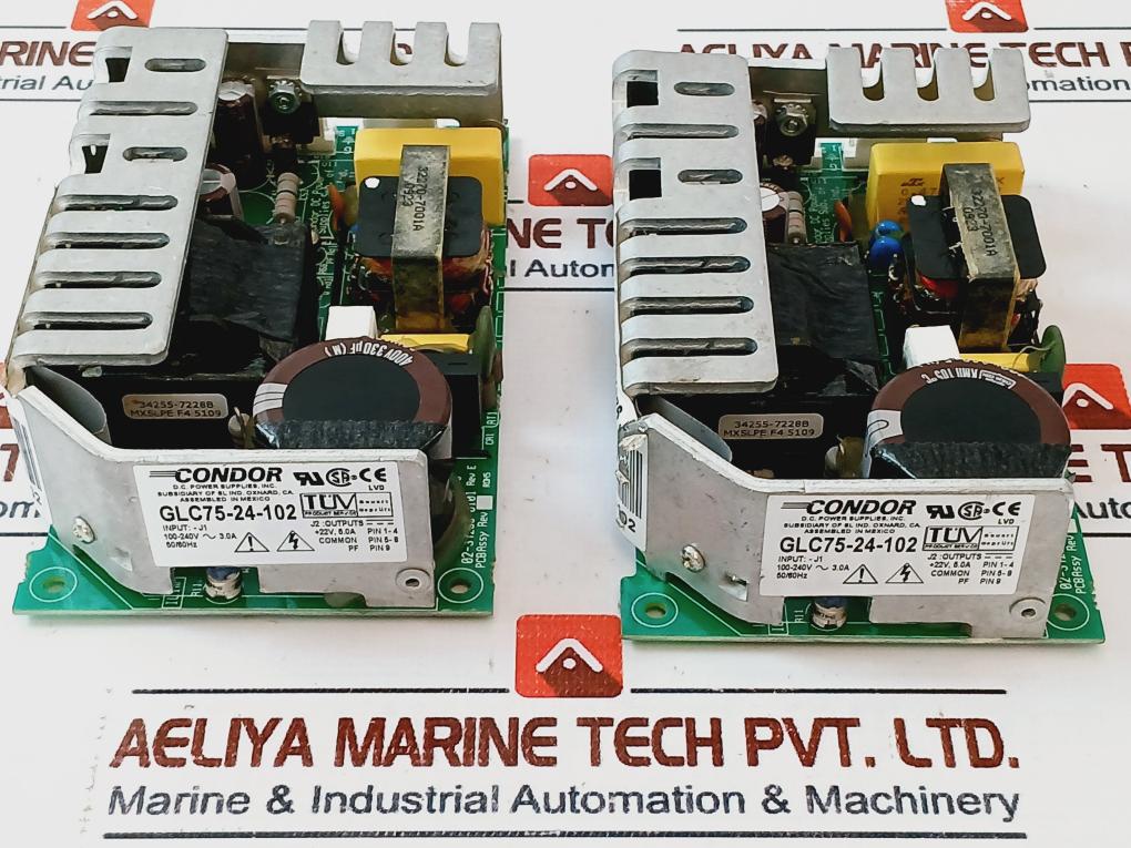 Condor Glc75-24-102 Power Supply Board 100-240V~3.0A 50/60Hz Rev:E