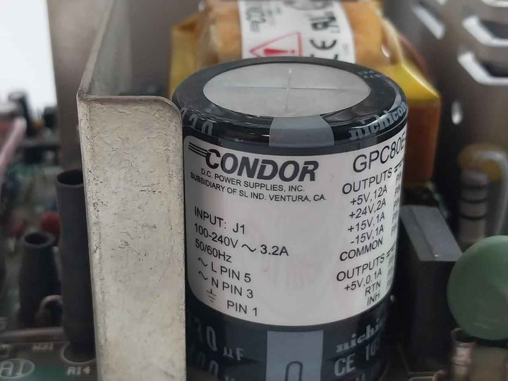 Condor Gpc80E-107 Dc Power Supply Rev-c 50-60Hz/100-240V/3.2A