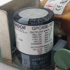 Condor Gpc80E-107 Dc Power Supply Rev-c 50-60Hz/100-240V/3.2A