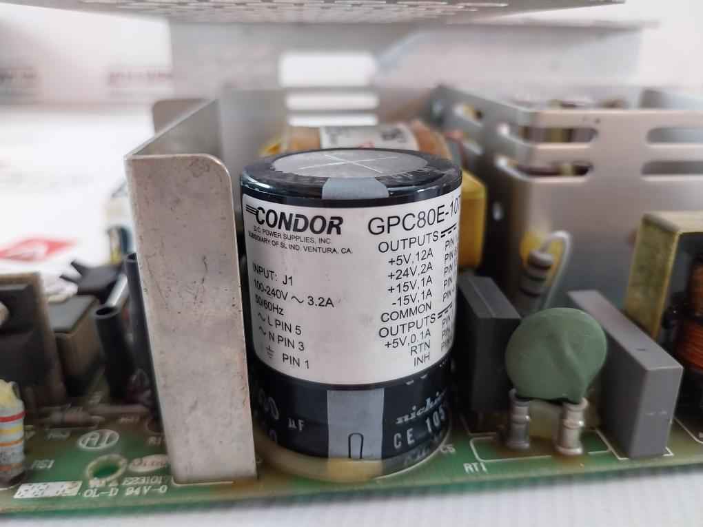Condor Gpc80E-107G Dc Power Supply Rev-b 3.2A/100-240V/50-60Hz