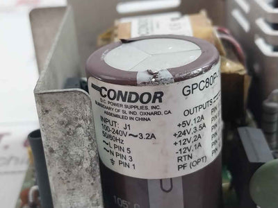 Condor Gpc80P-103 Dc Power Supply 100-240V/3.2A/50-60Hz
